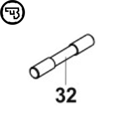 CZ P-07, CZ P-09 axe de bouchon de ressort principal | pièce n°32