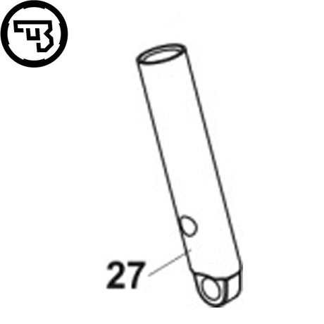 CZ P-09 bouchon de ressort principal | pièce n°27