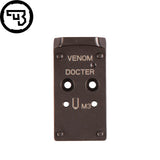CZ P-10 OR plaque adaptatrice optique | Vortex Venom, Docter
