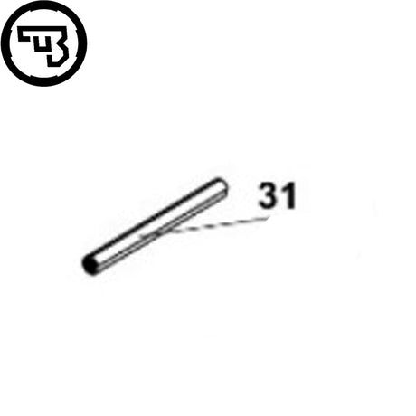 CZ P-10 insert axe de hausse à ressort | pièce n°31