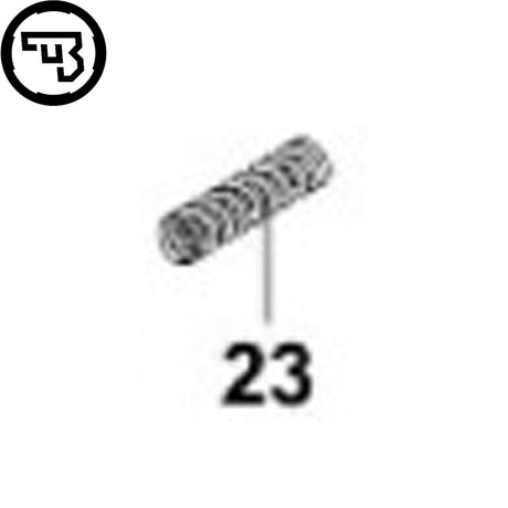 CZ P-10, CZ P-07 & P-09 ressort de verrou de chargeur | pièce n°23