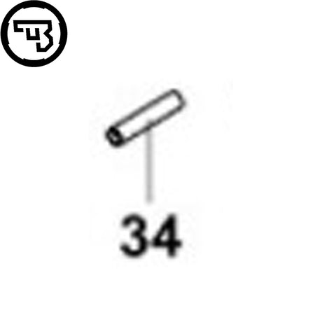 CZ P-10 axe de sécurité de détente | pièce n°34