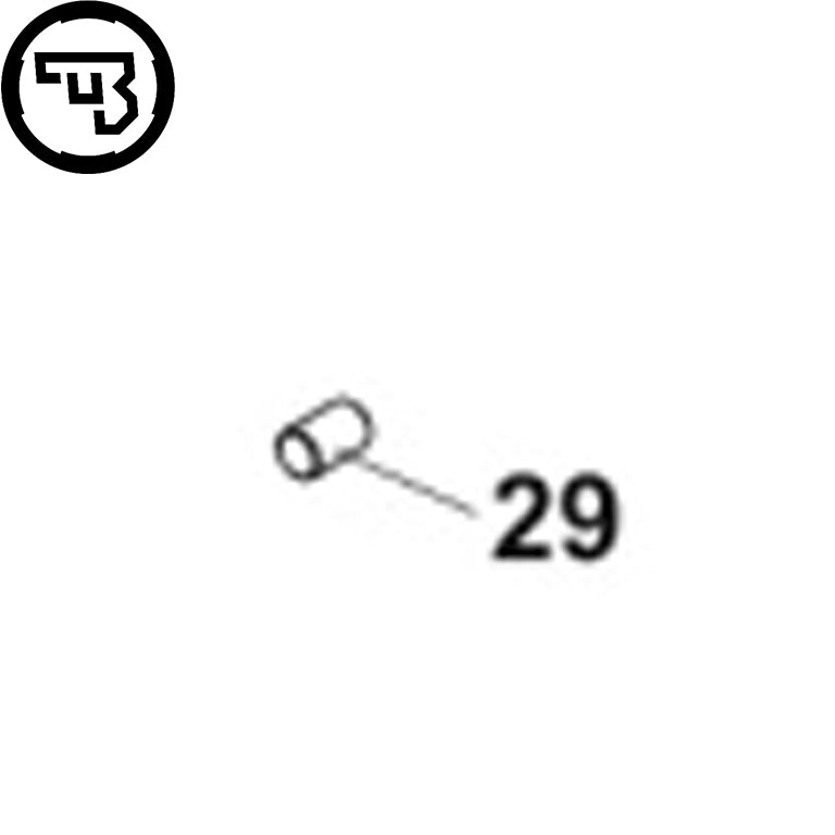 CZ Scorpion Evo rondelle de ressort d’extracteur | pièce n°29