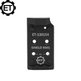 CZ Shadow 2 OR plaque adaptatrice optique | Shield RMS, SMS
