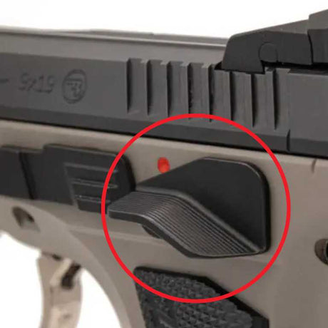 CZ TS 2, CZ Shadow 2 Ultimate levier de sécurité