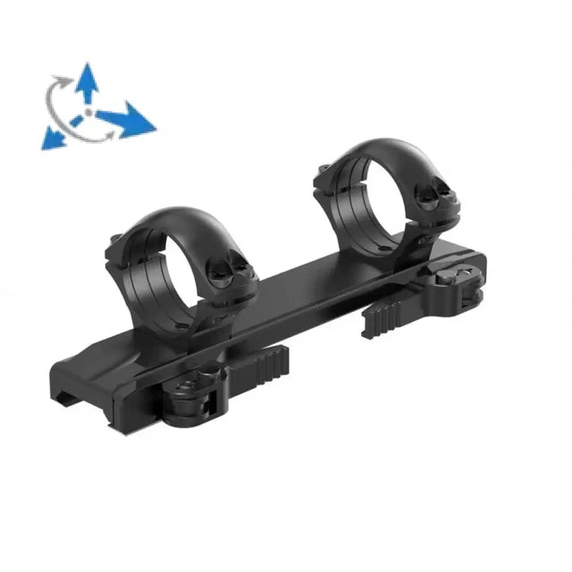 Montage d'anneaux de lunette Picatinny personnalisable [configurateur]