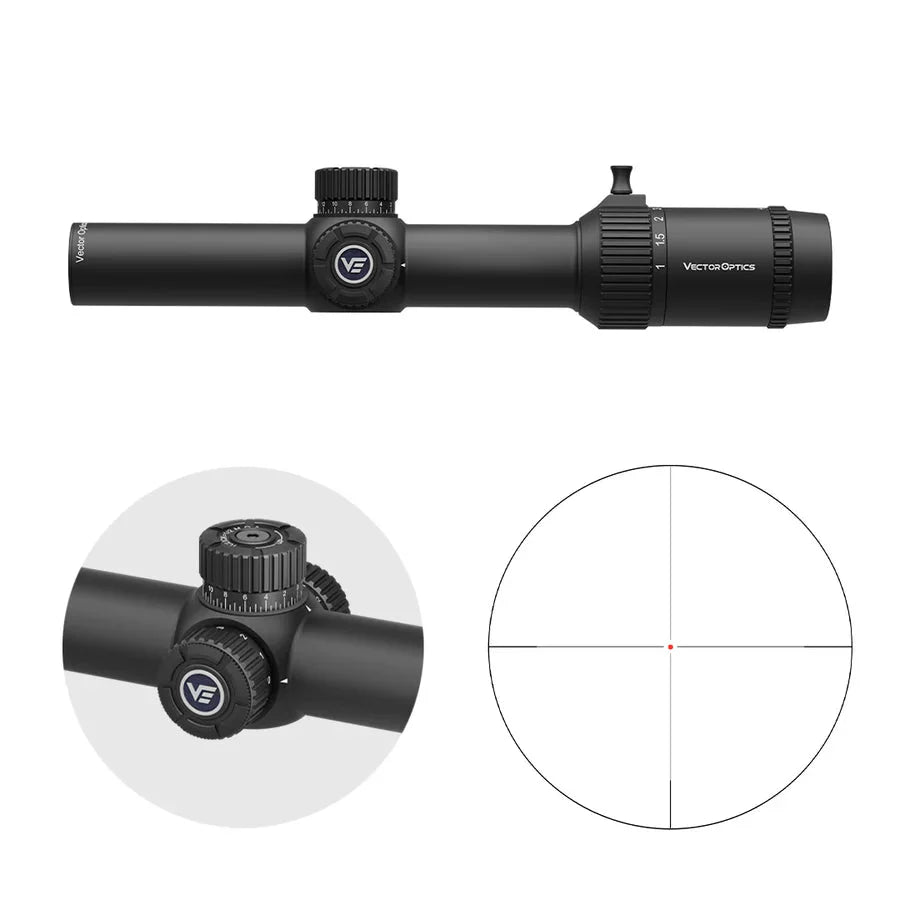 Vector Optics Forester 1-8x24 SFP lunette de visée Vector Optics