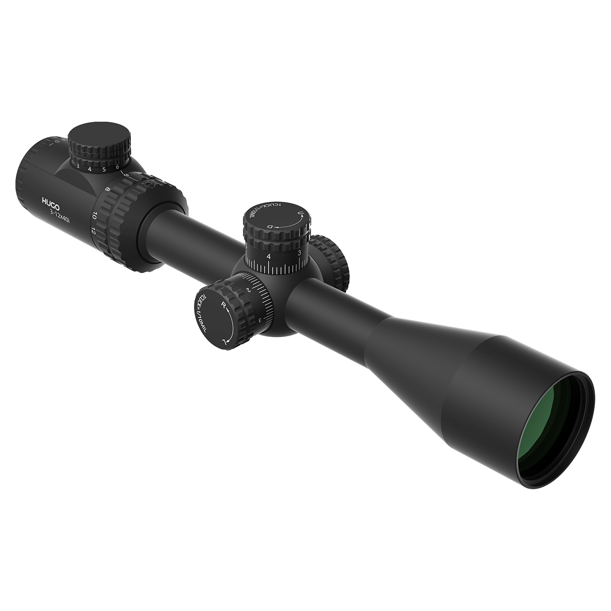 Vector Optics Hugo 3-12x40i Réticule Fibre lunette de visée 