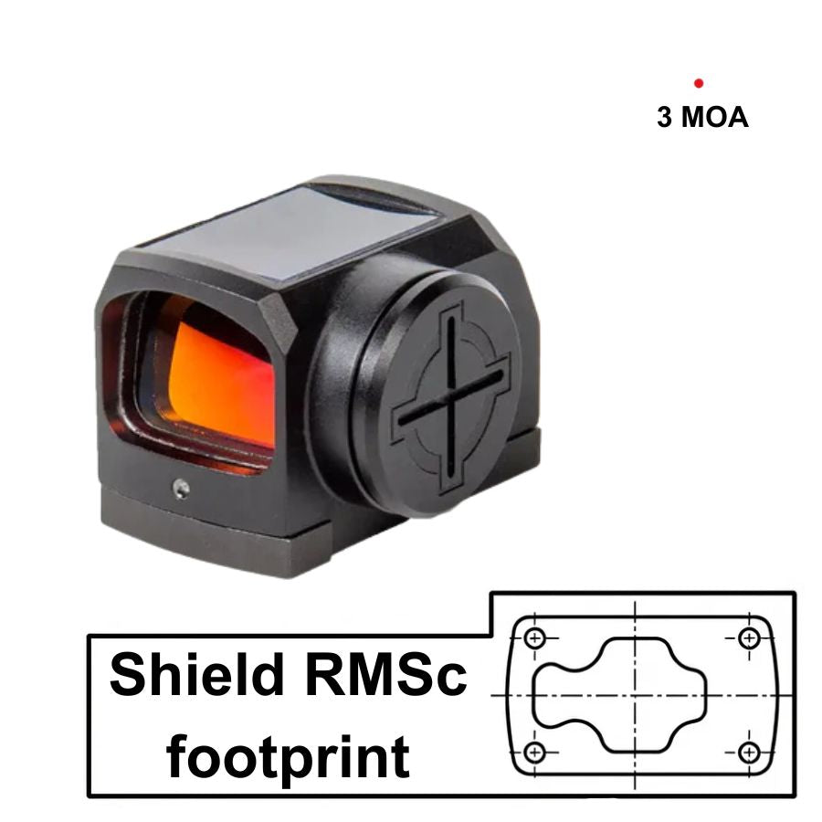 Sightmark Mini Shot M-Spec M3 Micro Solar viseur point rouge
