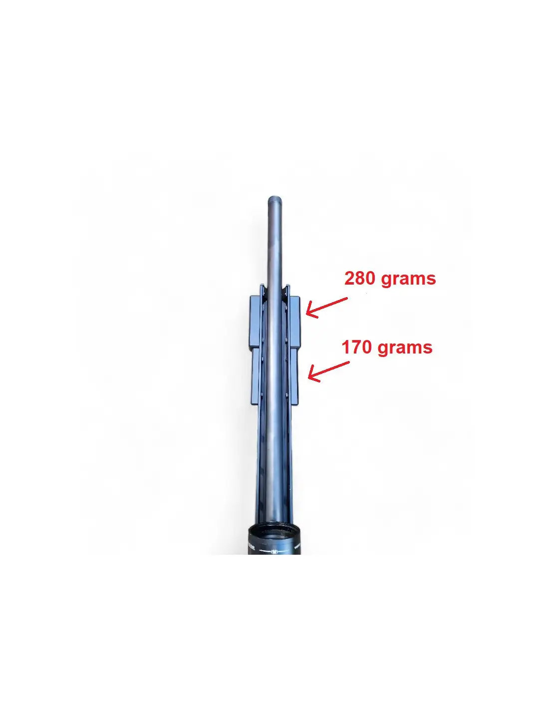 Poids en acier pour interface M-Lok [280g] | 2pcs 