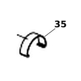 CZ 457 ressort d'extracteur [nickel] | pièce n°35