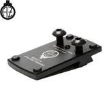 CZ 75B, CZ P-01, CZ 75 SP-01 montage point rouge | Shield RMSc empreinte