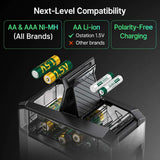 Olight Ostation 2 | chargeur de piles AA/AAA intelligent | 3-en-1