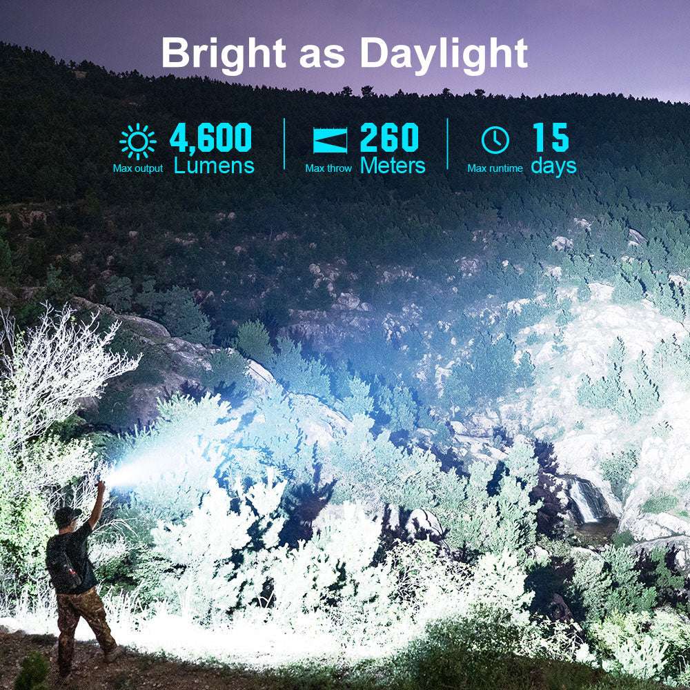 Olight Seeker 4 Pro | lampe haute puissance | 4.600 lm