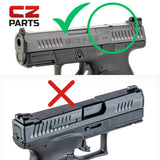 CZ P-10 plaque adaptatrice OR | empreinte Docter 