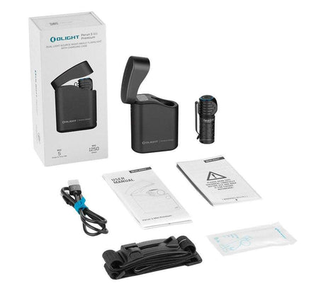 Olight Perun 3 Mini Premium | lampe frontale rechargeable | 1.250 lm